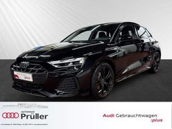 Mythosschwarz metallic (schwarz) Gebraucht 2025 Audi A3 S-Line Limousine | 39.400 € (Etwas zu teuer)
