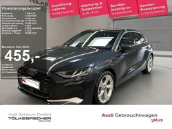 Manhattangrau (metallic) Gebraucht 2024 Audi A3 Sportback Ambiente Limousine | 35.789 € (Fairer Preis)