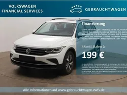 Pure white Gebraucht 2021 VW Tiguan Life SUV | 31.220 € (Fairer Preis)