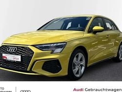 Pythongelb metallic Gebraucht 2024 Audi A3 Sportback S-Line Limousine | 35.890 € (Guter Preis)