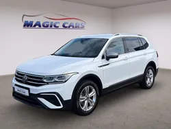 Pure white (metallic) Gebraucht 2023 VW Tiguan Allspace Life SUV | 34.900 € (Fairer Preis)