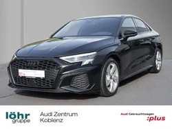 Mythosschwarz metallic Gebraucht 2023 Audi A3 S-Line Limousine | 27.580 € (Guter Preis)
