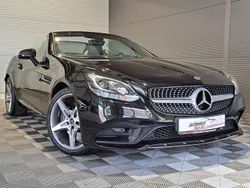 Schwarz Gebraucht 2017 Mercedes SLC180 AMG line Cabrio | 23.470 € (Fairer Preis)