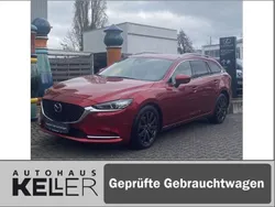 Rot Gebraucht 2023 Mazda 6 Exclusive-Line Kombi | 28.490 € (Superpreis)