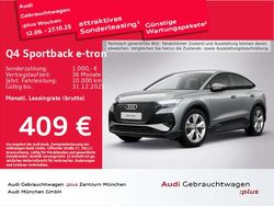 Taifungrau metallic Gebraucht 2025 Audi Q4 e-tron S-Line SUV | 47.772 € (Etwas zu teuer)