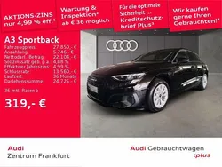Schwarz Gebraucht 2022 Audi A3 Sportback e-tron Sport Limousine | 27.850 € (Fairer Preis)