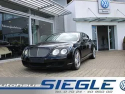 Schwarz (metallic) Gebraucht 2005 Bentley Continental GT Coupé | 21.930 € (Superpreis)