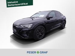 Mythosschwarz metallic Gebraucht 2024 Audi e-tron Sportback S-Line SUV | 69.880 €