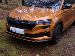 Orange Gebraucht 2022 Skoda Karoq SportLine SUV | 33.450 € (Teuer)