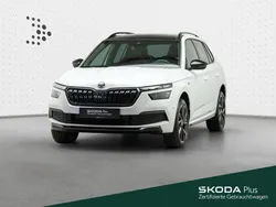 Moonweiß perleffekt (metallic) Gebraucht 2021 Skoda Kamiq Monte Carlo SUV | 25.349 € (Fairer Preis)