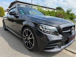Grau Gebraucht 2021 Mercedes C200 AMG line Cabrio | 34.900 € (Fairer Preis)