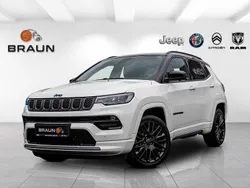Alpine white/dach schwarz Gebraucht 2021 Jeep Compass SUV | 22.850 € (Etwas zu teuer)