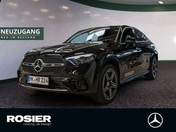 Schwarz / obsidianschwarz Gebraucht 2025 Mercedes GLC220 AMG line Coupé | 69.550 € (Superpreis)