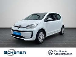 Weiß Gebraucht 2021 VW up! Kleinwagen | 11.660 € (Guter Preis)