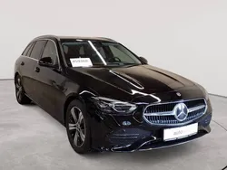 Obsidianschwarz metallic Gebraucht 2024 Mercedes C220 Advanced Kombi | 41.090 € (Fairer Preis)