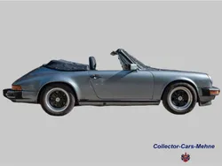 Blau Gebraucht 1984 Porsche 911 Cabrio | 49.000 €