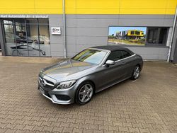 Grau Gebraucht 2017 Mercedes C200 AMG line Cabrio | 24.990 € (Fairer Preis)
