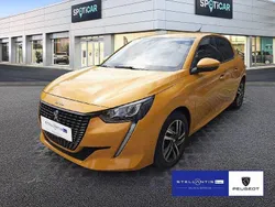 Gelb Gebraucht 2021 Peugeot 208 Allure GT-Line Kleinwagen | 15.730 € (Guter Preis)