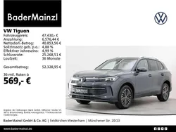 Delfingrau metallic Gebraucht 2025 VW Tiguan Goal SUV | 47.430 € (Superpreis)