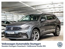 Platinum grey metallic Gebraucht 2021 VW Tiguan Allspace Highline SUV | 37.930 € (Fairer Preis)