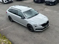 Stahlgrau Gebraucht 2022 Skoda Superb SportLine Kombi | 28.900 € (Guter Preis)