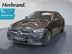 Metalliclack graphitgrau Gebraucht 2024 Mercedes C300 AMG Limousine | 47.890 € (Etwas zu teuer)
