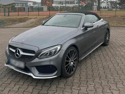 Grau Gebraucht 2017 Mercedes C200 Cabrio | 25.700 € (Fairer Preis)