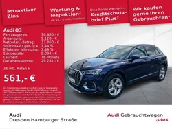 Navarrablau metallic Gebraucht 2024 Audi Q3 Advanced SUV | 35.890 € (Guter Preis)