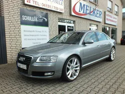 Grau Gebraucht 2008 Audi A8L Performance Limousine | 13.490 € (Teuer)