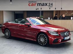 Rot Gebraucht 2020 Mercedes C220 AMG line Cabrio | 34.400 € (Guter Preis)