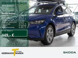 Blau Neu 2024 Skoda Enyaq iV Loft SUV | 36.280 € (Guter Preis)
