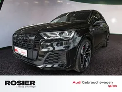 Mythosschwarz metallic Gebraucht 2022 Audi Q7 S-Line SUV | 60.770 € (Etwas zu teuer)