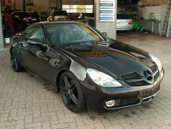 Schwarz Gebraucht 2008 Mercedes SLK280 Cabrio | 10.990 € (Etwas zu teuer)