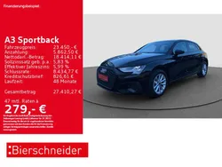Brillantschwarz Gebraucht 2023 Audi A3 Basis Limousine | 23.450 € (Fairer Preis)