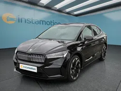 Schwarz Gebraucht 2025 Skoda Enyaq iV SportLine SUV | 45.849 € (Teuer)