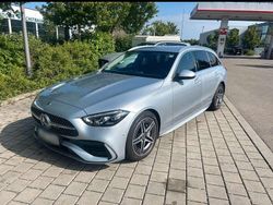 Silber Gebraucht 2022 Mercedes C180 AMG Kombi | 30.900 € (Etwas zu teuer)