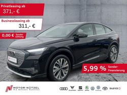 Mythosschwarz metallic Gebraucht 2022 Audi Q4 Sportback e-tron Advanced SUV | 30.660 € (Fairer Preis)