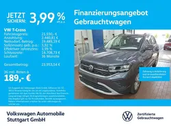 Grau Gebraucht 2024 VW T-Cross Life SUV | 21.930 € (Fairer Preis)