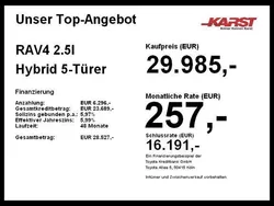 Lichtsilber metallic Gebraucht 2020 Toyota RAV4 Hybrid Plus SUV | 29.985 € (Fairer Preis)
