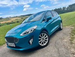 Blau Gebraucht 2018 Ford Fiesta Titanium Kleinwagen | 9.200 € (Guter Preis)