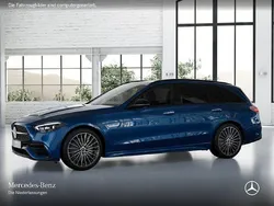 Blau Gebraucht 2024 Mercedes C300 AMG Line Premium Plus Limousine | 49.990 € (Etwas zu teuer)