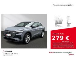 Kieselgrau Gebraucht 2022 Audi Q4 Sportback e-tron Basis SUV | 27.880 € (Etwas zu teuer)