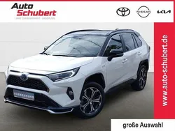 Weiss Gebraucht 2021 Toyota RAV4 Hybrid Style SUV | 39.980 € (Fairer Preis)