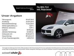 Weiß Gebraucht 2024 Porsche Cayenne SUV | 99.498 € (Superpreis)