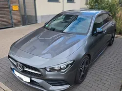 Grau Gebraucht 2020 Mercedes CLA180 Shooting Brake AMG line Kombi | 24.999 € (Fairer Preis)