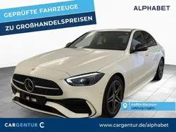Weiß Gebraucht 2022 Mercedes C220 AMG line Limousine | 36.490 € (Teuer)