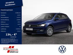 Blau / reef blue (metallic) Gebraucht 2021 VW Polo Comfortline Kleinwagen | 15.880 € (Fairer Preis)