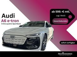 Beige (siambeige metallic) Gebraucht 2025 Audi A6 e-tron S-Line Limousine | 87.900 € (Fairer Preis)