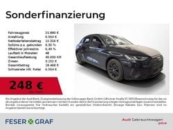 Brillantschwarz Gebraucht 2021 Audi A3 Ambiente Limousine | 21.880 € (Guter Preis)