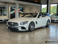 Designo diamantweiß bright Gebraucht 2017 Mercedes SL63 AMG AMG Cabrio | 79.900 € (Fairer Preis)
